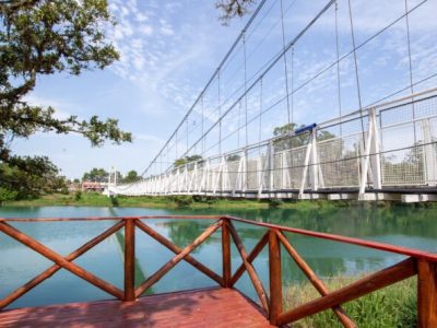 Ponte Pênsil de Araranguá terá interdições temporárias para obras na iluminação
