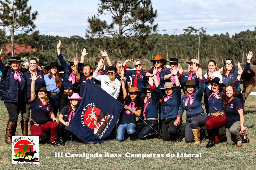 VI Cavalgada Rosa será realizada neste fim de semana em Balneário Arroio do Silva