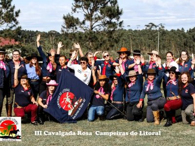 VI Cavalgada Rosa será realizada neste fim de semana em Balneário Arroio do Silva