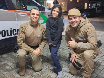 Policiais Militares salvam criança engasgada em Maracajá