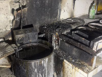 Princípio de incêndio atinge restaurante no Centro de Araranguá