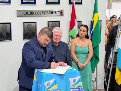 Presidente da Câmara de Vereadores assume o Poder Executivo interinamente